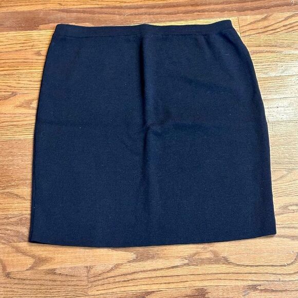 Eileen Fisher Stretch Knit Pencil Skirt - Picture 2 of 5